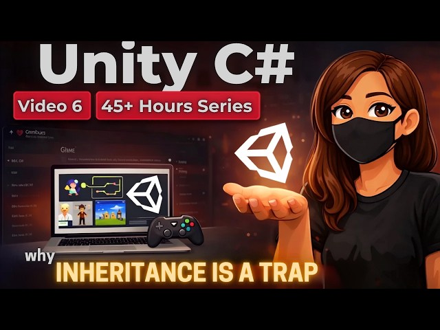 The "Inheritance Trap" That Ruins Unity Projects (And Why Unity Hates It)