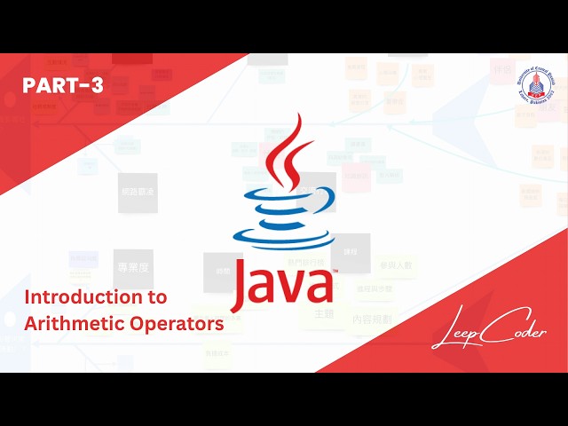 Java Tutorial for Beginners #3 | Arithmetic Operators in Java Explained | LEEPCODER