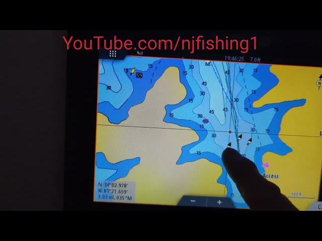 C-Map Discover North America US and Canada Lake Contour micro-SD/SD card adapter Sea Pro 22 feet boa