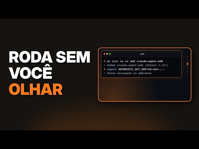 Claude Agent SDK: o Jeito Certo de Automatizar Tarefas com o Claude Code