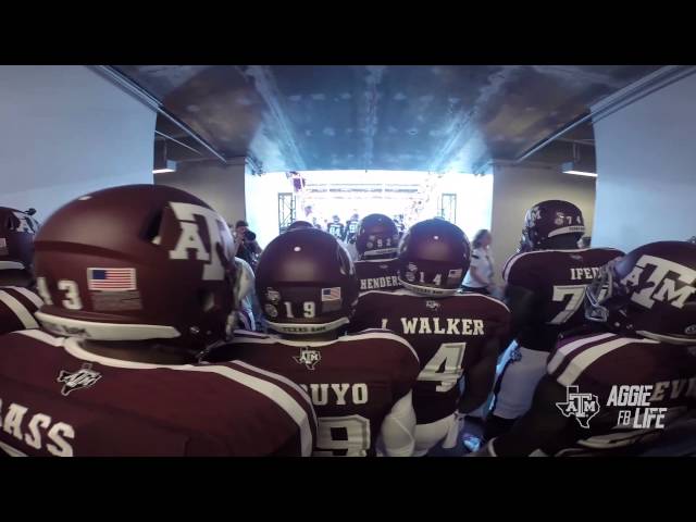 Texas A&M Football Entrance 2014