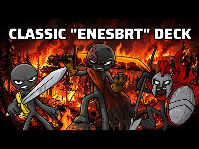 Classic Standard Match With EnesBRT Wrathnar Deck! Stick War: Saga
