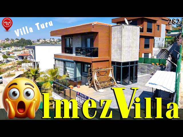 Villa independiente totalmente amueblada con vista al mar en Soğucak | Tour de casa en Kuşadası