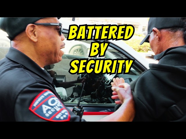 Battered by Security  -  Freedom of the Press - First Amendment Audit