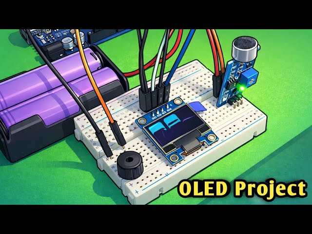 Arduino OLED Eyes Animation For Robotics Projects