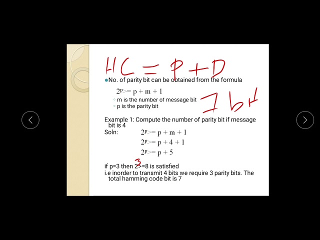 DC MOD 5 LECT -5 Hamming Code