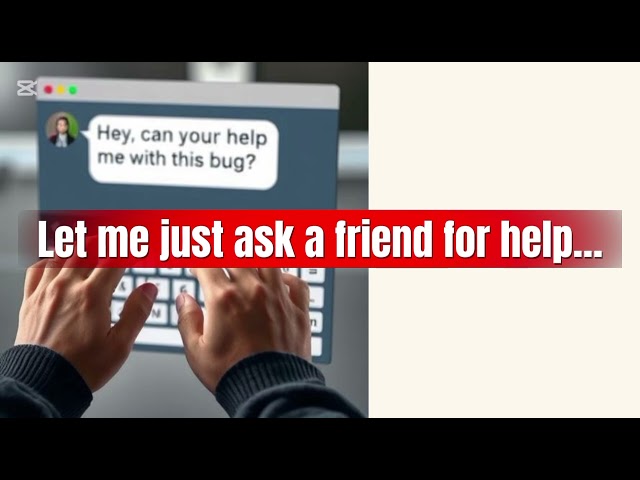 That Moment a Bug Disappears When You Ask for Help 😭 | Relatable Coding Moments