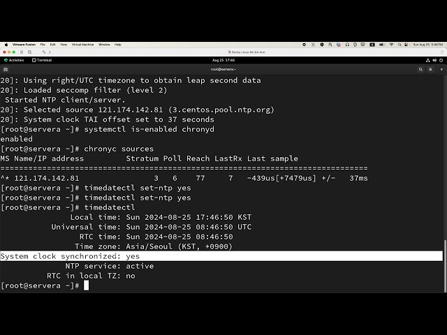 Linux Tutorial 9 - Mastering Time Synchronization in CentOS with Chrony