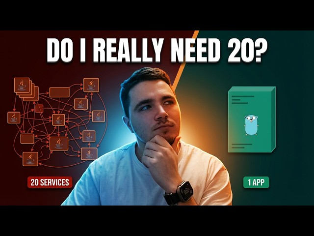 How I Turned 20 Java Microservices Into 1 Go App