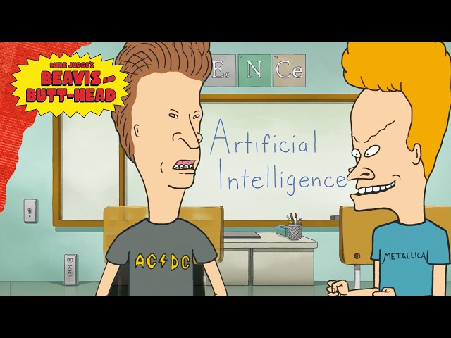 Beavis and Butt-Head Become A.I. Tech Bros | Animated