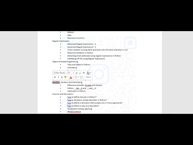 introduction to advance python