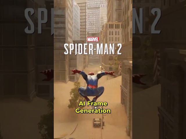 DLSS + Frame Gen On Spider-man 2