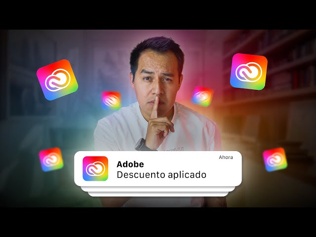 Cómo obtener un DESCUENTO 💵 DE POR VIDA con Adobe Creative Cloud 🤯