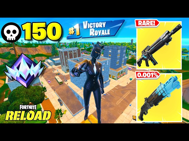NEW IVORY QUEEN SKIN! High Elimination Solo "RELOAD” Gameplay Wins (Fortnite Chapter 7)