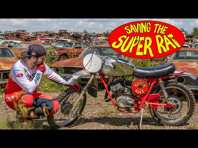 Rescuing a Super Rare 50-Year-Old Dirt Bike!