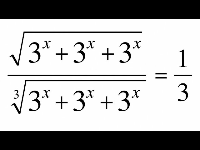 A Challenging Surds and Indices Equation | Solve for x