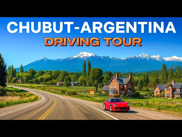 【4K】Desde ESQUEL a TREVELIN - Montañas y Valles de la Patagonia | Chubut, Argentina