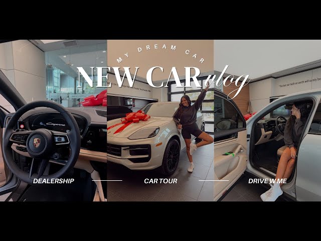 NEW CAR VLOG (2025 porsche cayenne e-hybrid)