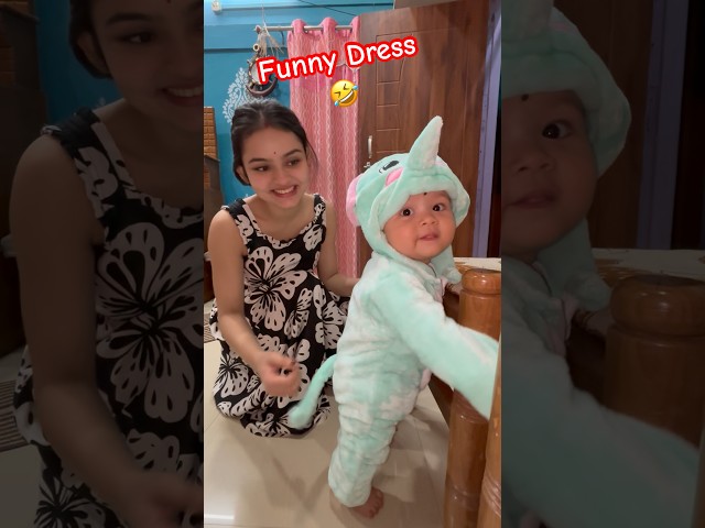 Livaৰ funny Dress🤣😜 #shorts #ytshorts #viral #beco #kitchentowels @obolonamaskar