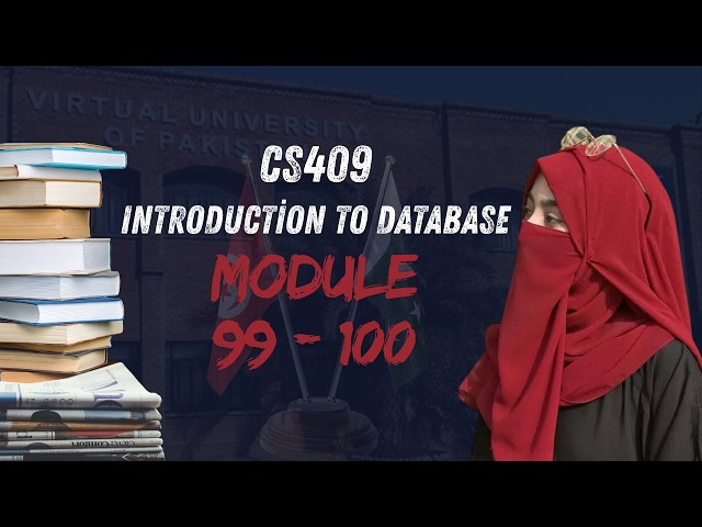 CS409 Lesson 99 & 100 | Data Dictionary Views, Integrity Constraints| Final Term Preparation 2026