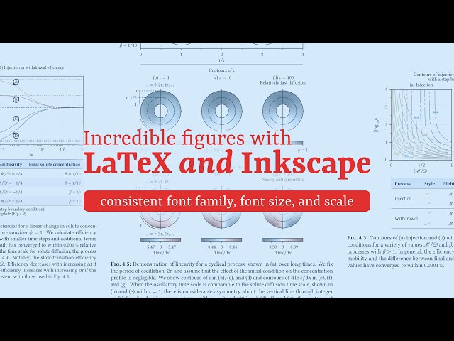 Make incredible figures for LaTeX with Inkscape (pdf_tex format)