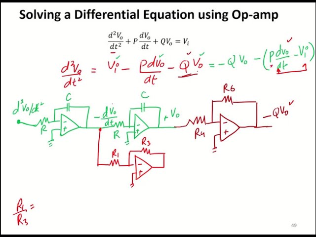 Solving Differential Equations with Op-Amps | Analog Computing Explained!
