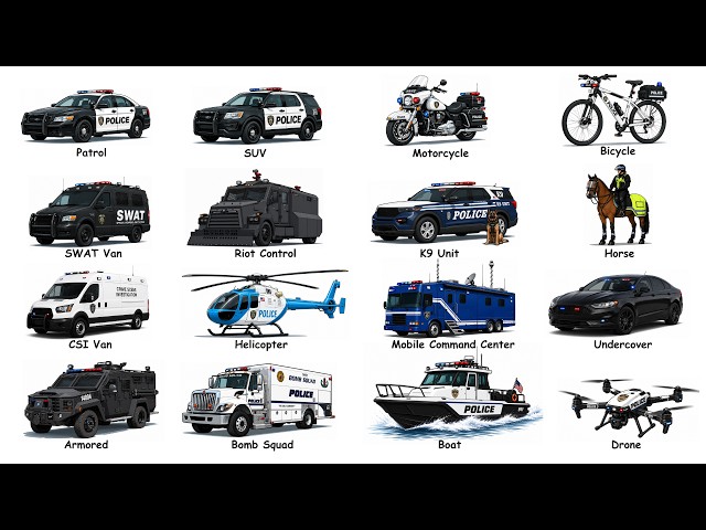 Every Police Vehicle Explained