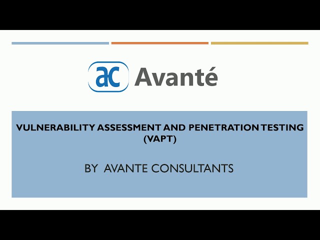 Vulnerability Assessment and Penetration Testing (VAPT)