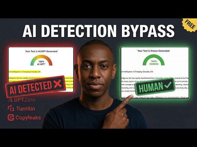 STOP Getting Flagged: How to Humanize AI Content for FREE (Bypass AI Detection)