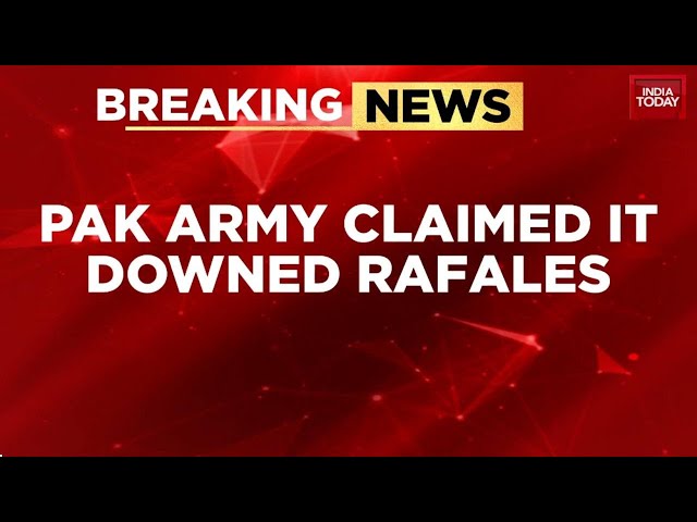 Ind-Pak War: Pakistan’s Rafale Claims Debunked ; French Navy Confirms Fake News | India Today News