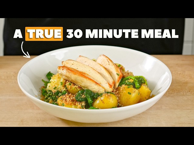 How to Actually Cook a 30-Minute Meal in 30 Minutes.