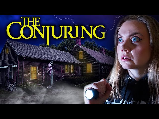 TRAPPED in REAL CONJURING HOUSE | Overnight with Demons!