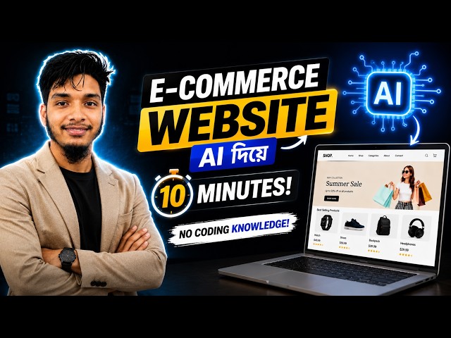 How to Create an E-commerce Website using PHP for Beginners (Bangla)