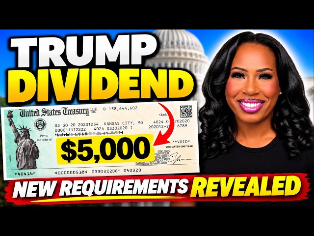 CHEQUES DE ESTÍMULO: ACTUALIZACIÓN DE DIVIDENDO DE $5,000 DE TRUMP + AJUSTE POR COSTO DE VIDA (CO...