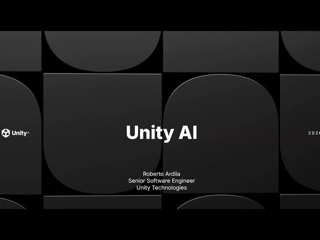 Charla Introducción a Unity AI en Unity 6.3