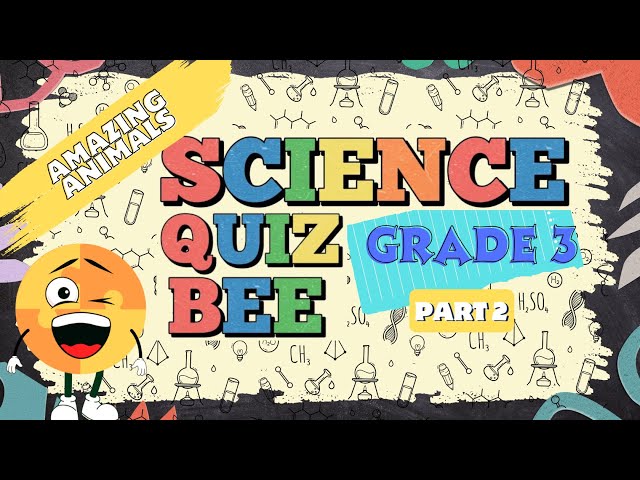 Science Quiz for Grade 3 | Quiz 2 | Amazing Animals | Quiz by brainYs
