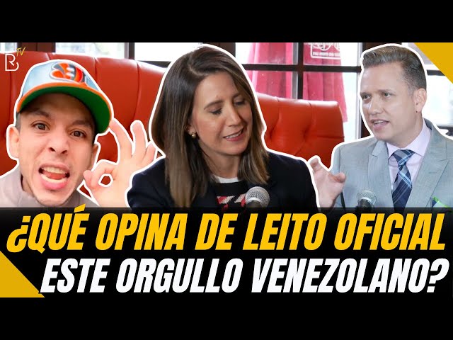 ¿Qué opina sobre Leito Oficial este orgullo venezolano? | #RafaelBelloTV