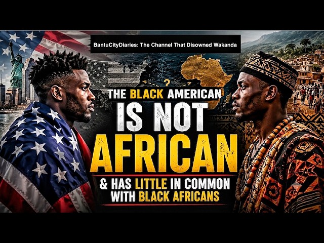 The Black American Is Not African; He Is As Foreign To Africa As A European