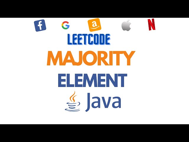 Majority Element | Leetcode 169 | Boyer Moore Algorithm