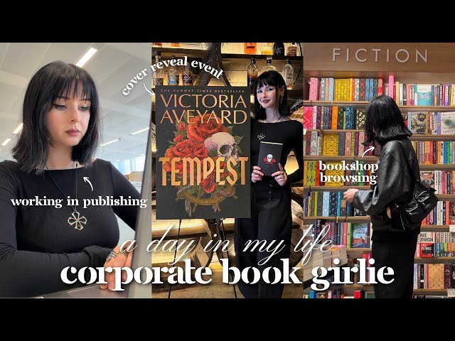 A day in my life | exclusive book event, working in publishing & bookshop browsing