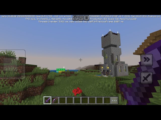 Old Minecraft survival City On creative tour 