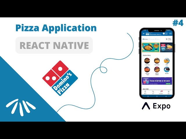 🔴 Let's build a Pizza Application (Dominos) with React Native | React Context API | Expo | Day 4
