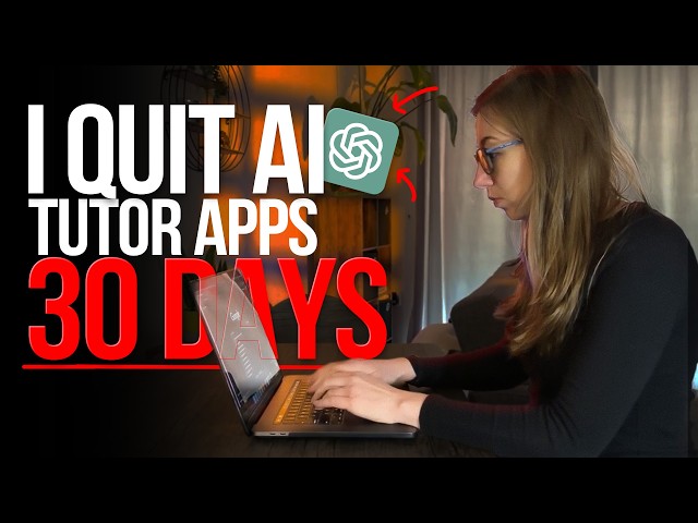 I Quit AI Tutor Apps for 30 Days to Learn Spanish