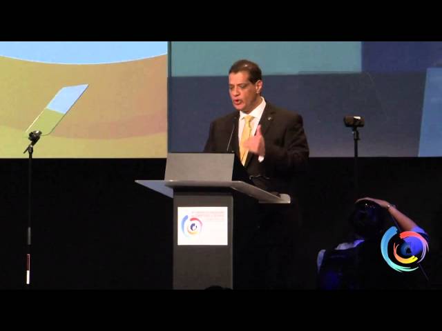 Presidente da FENACOR Armando Vergilio na solenidade de abertura
