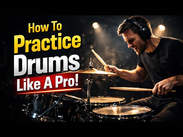 Practice Your Drums Like a Pro (Drum Practice Tips)