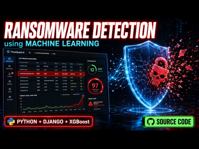 Ransomware Detection using Machine Learning | Python Django Project with Source Code 2026
