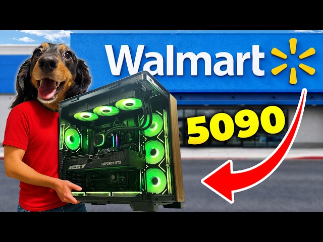 We Bought an RTX 5090 PC From Walmart… Are We Stupid?