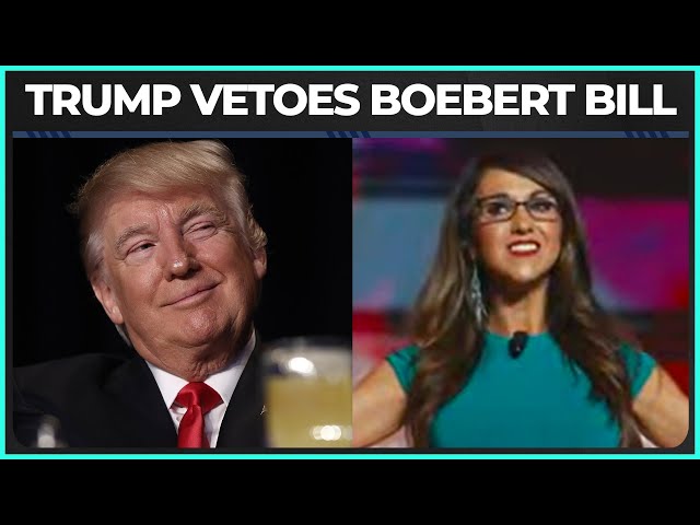 Lauren Boebert LOSES IT ON TRUMP!