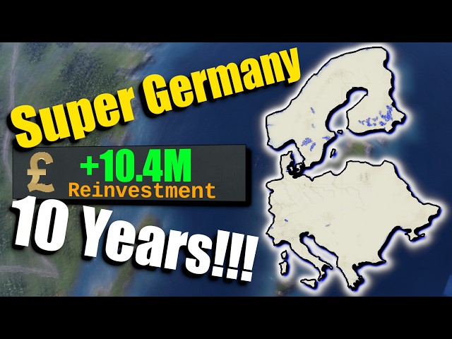The 10 Year Super Germany Strategy that ENDED Europe in Victoria 3