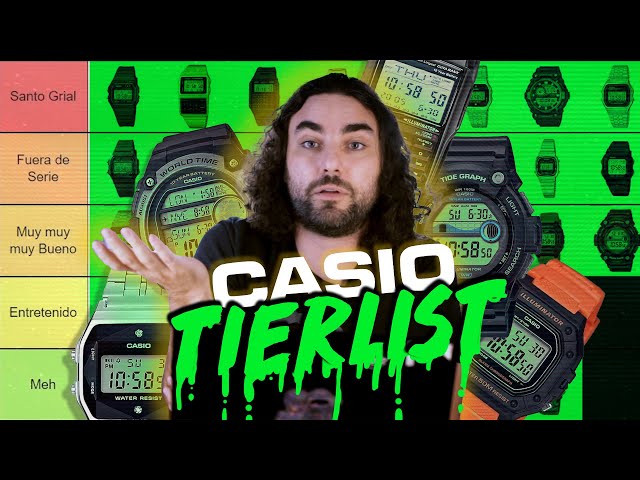 Top 40 Relojes Casio Digitales | TIERLIST DEFINITIVO
